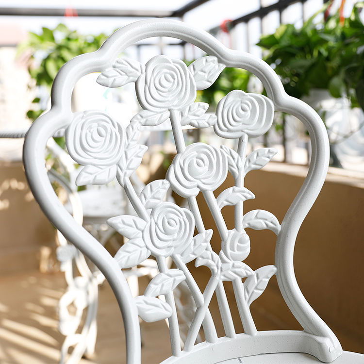 3pcs Cast Aluminum Patio Set Waterproof Aluminium Outdoor Dining Set