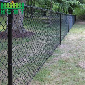 Wholesale Outdoor 8 Feet Tall Diamond Chain Link Fence With Privacy Slats from china suppliers