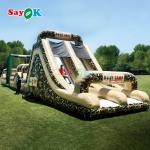 SayOk Commercial Inflatable Obstacle Course Inflatables Outdoors Giant