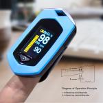 Bluetooth Medical Healthcare Equipment Fingertip Pulse Oximeter Jumper