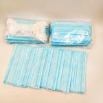 3 Ply Disposable Face Mask Non Woven Fabric For Medical Food And Beauty Industry