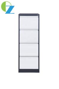 Wholesale Steel Furniture Vertical Filing Cabinet 4 Drawer Office Metal Key Lock Knock Down from china suppliers