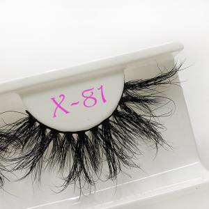 Wholesale Custom Packaging Full Strip Lashes 6D 25mm Mink Lashes Vendors Daily Makeup from china suppliers
