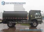 SINOTRUK HOWO 4X4 Chemical Tanker Truck 12000 L Oil Tanker All Wheel Drive