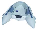 Semi - Fiberglass Inflatable Motor Boats 2.3 Meter Long Two Layer Fiberglass