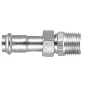 Wholesale Compatible Male Stainless Steel Threaded Fittings Anti - Aging High Productivity from china suppliers