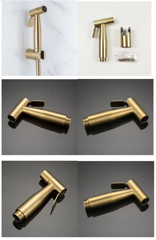 Plastic 304 Stainless Steel Bathroom Bidet Toilet Shower Head