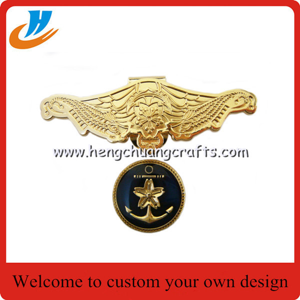 Personalized golf accessory hat clips custom,welcome to use your own logo hat clip design