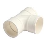 Municipal PVC Drainage Pipe Fittings Tee 50 75 110 160 Plastic