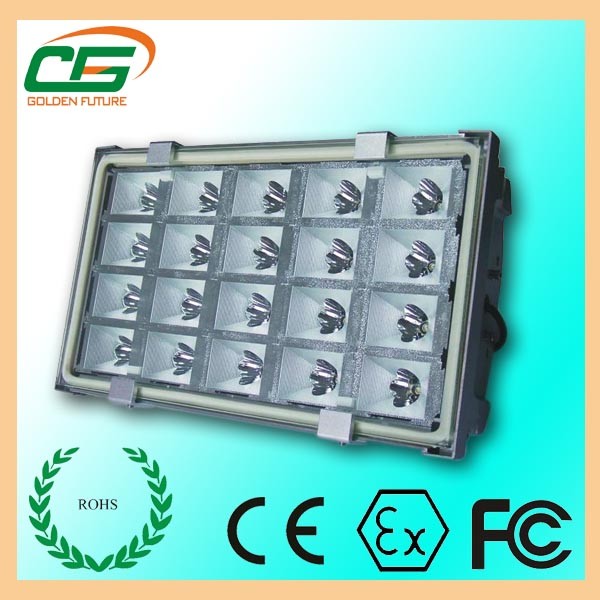 100w 50Hz - 60Hz oil store anti-explosion cree led industry flood light