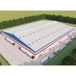 Steel Frame Workshop Building Structural Warehouse Construction