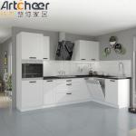 Plywood Antique Kitchen Cabinets and Modern Style Countertop Edging for Classic