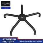 Spray Black Bar Stool Accessories For Bar Chair Base And PU Chair