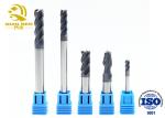 High Hardness Metal Cutting End Mills , Carbide Cutting Tools For Steel Cast