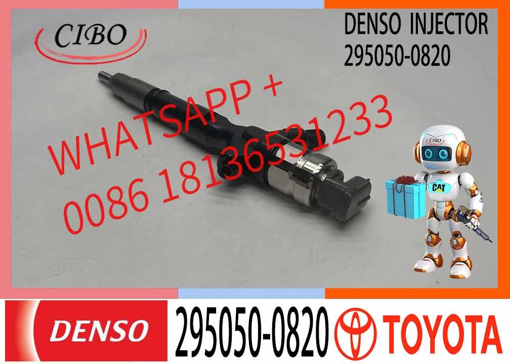 New Fuel Injector Nozzle 23670-30380 23670-39385 295050-0820 295050-0821 295050-0070 295050-0071 for Denso Toyota