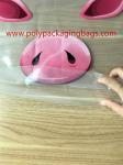Large White Transparent Plastic Bag Gift Cartoon Backpack For Promotion