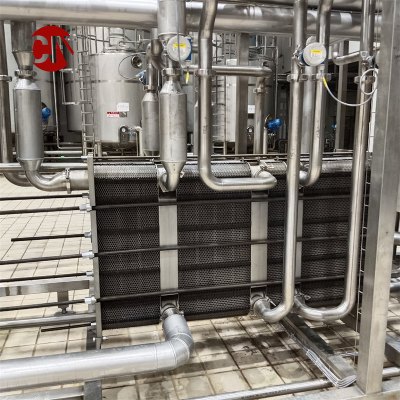Full Automatic 1000L/H Plate Milk Pasteurizer Machine