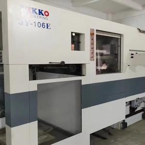Wholesale Year 2016 Used Yoco Nikko JY 106 Stamping Hot Foil Die Cutting Machine Energy Mining from china suppliers