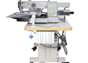 Wholesale Bag Automatic Industrial Leather Sewing Machine Flat Bed Mechanical Configuration from china suppliers