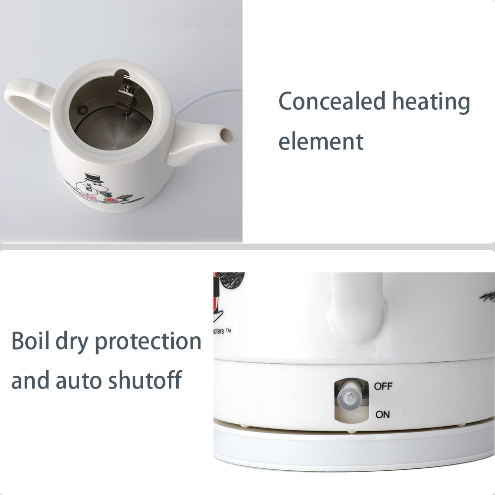 Hot sale 0.8L kettle electric tea water boiler Ceramic electric kettle