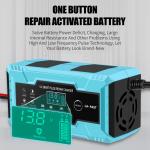 Smart Watch Compatible 12V 8A 10A 6A Car Battery Charger for Gel AGM Lead Acid