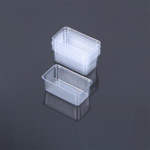 Wholesale Wholesale Disposable Transparent Dessert Loaf Packaging Food Grade Cake trays from china suppliers
