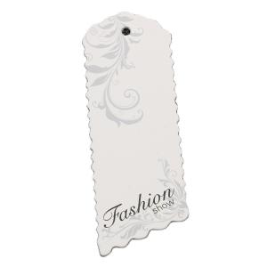 Wholesale Rectangle Embossed Debossed Logo Recycled Hang Tag 300gsm Paperboard from china suppliers