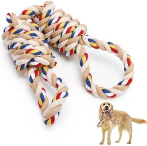 Wholesale Dogs High Durable Rope Toy Large Interactive Bite Pet Knot Toy Colors Shows Long-lasting from china suppliers