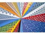 Slotted Hole Punched Metal Screen Aluminum Perforated Panels Multiple Colors