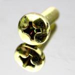 OEM Cross Grooved Screw Yellow Zine Screws
