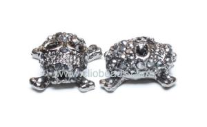 Wholesale Charming Simple Style Alloy Skull Beads AL14543 18X18mm Jewelry Beads Findings from china suppliers