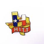 Popular Sports Trading Pins , Glitter Epoxy Pin Badge For Collectible