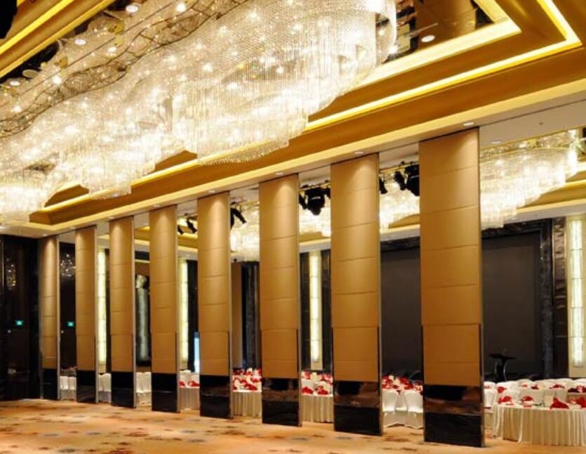 Hanging System Operable Movable Partition Walls MDF + Aluminum Material