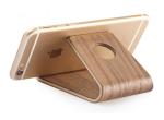 Universal Desktop Wooden Mobile Phone Stand Hand Made Eco - Friendly