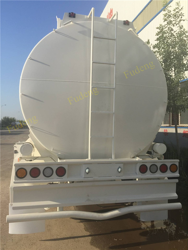 55 cbm fuel tanker Semi Trailer large capacity carbon steel material price