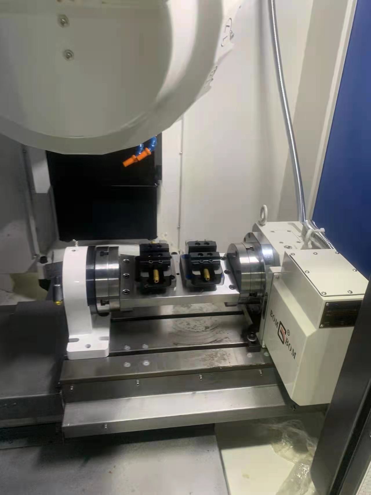 Exchangeable Axis Fixtures 60Nm Flexible Adjustable Milling Vise
