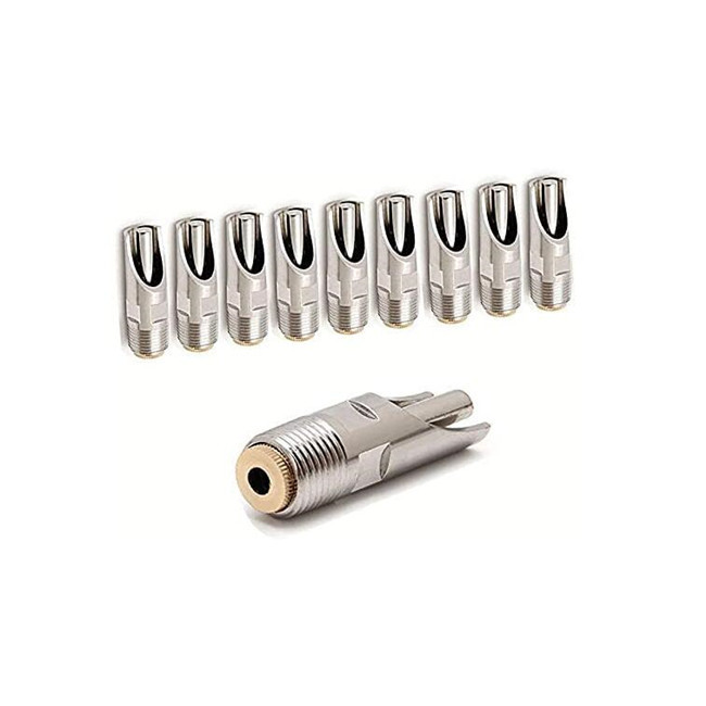 Stainless Steel NPT 1/2" Pig Water Drinkers For Sows Piglets Drinking