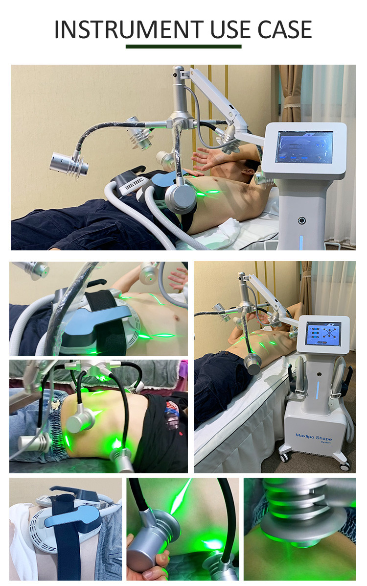 Non Invasive Laser Beauty Machine 6D Laser Body Contouring System 3500W