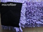 Big chenille blue polyester household cleaning fabric blue mop pad 13*47