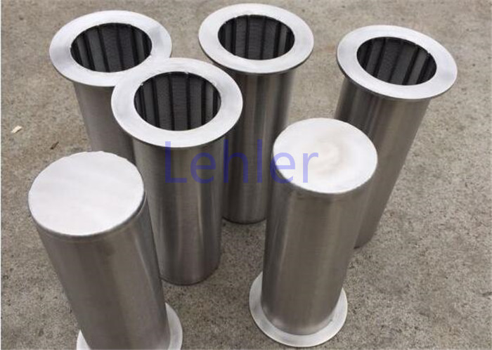 Easy Installed Resin Trap Filter With Flanged Connect / Smooth Filtration Surface