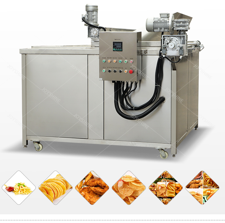 300-700L Oil Capacity Electric Fryer Kettle For Banana Frying 50-500kg/H