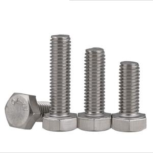 Wholesale M16 Stainless Steel Hex Head Bolts 2-150mm Length For Industry Machine from china suppliers