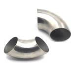 Connection Welding 304 Stainless Steel 90 Degree Bend Elbow Pipe 1MM Thickness