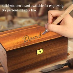 Wholesale Eco Friendly Lockable Wooden Storage Box from china suppliers