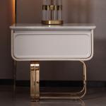 Bedside 19" Modern Italian Nightstands 0.6m Modern Luxury Bedside Tables