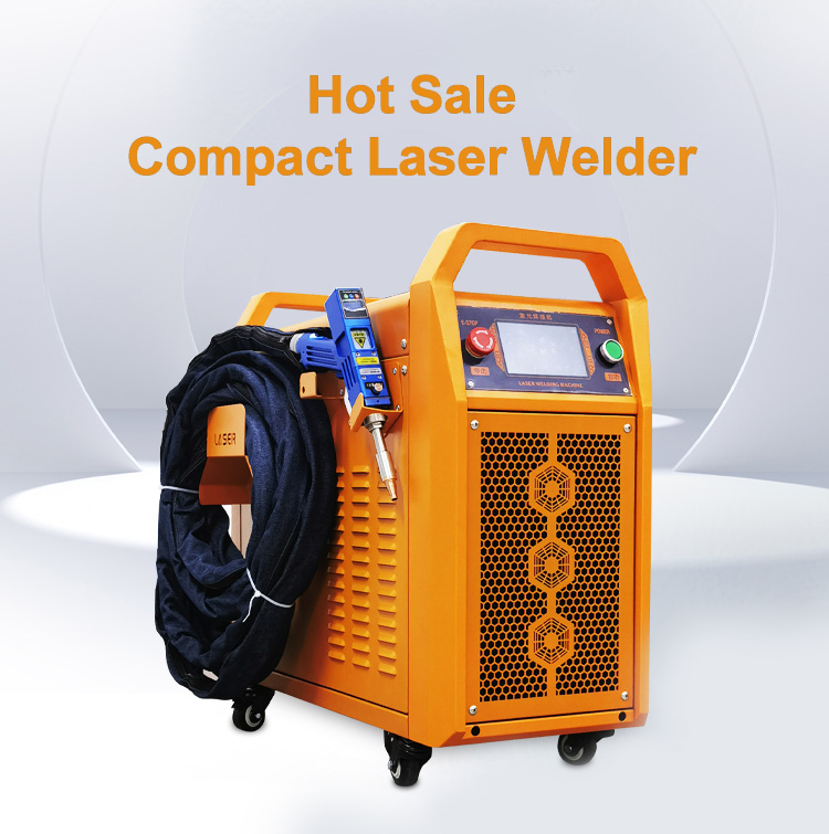 Portable Welding Machine with 1000W to 3000W Power Featuring Raycus IPG Jpt Laser Source Brands Lightweight and Durable