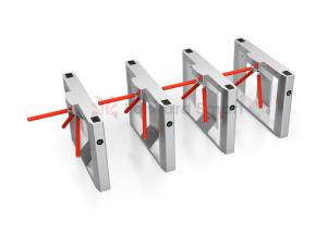 Wholesale Zoo Cinema Tripod 30 Persons / Min Stainless Steel Turnstiles from china suppliers