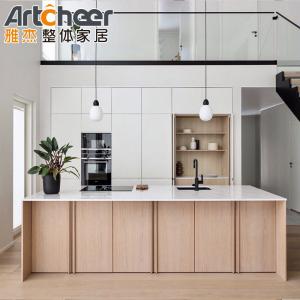 Wholesale Kitchen Cabinet Kitchen Furniture Solid Wood Storage Cabinet Design for Small Kitchen from china suppliers