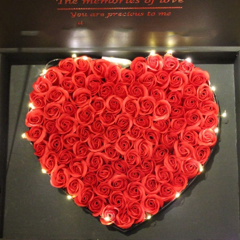 Double Layer Cardboard Florist Bouquet Box Jewelry Gifts Packaging Personalized