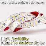 Self-Adhesive LED Light Strip Low Voltage 12v 2835 Super Bright for Dark Groove